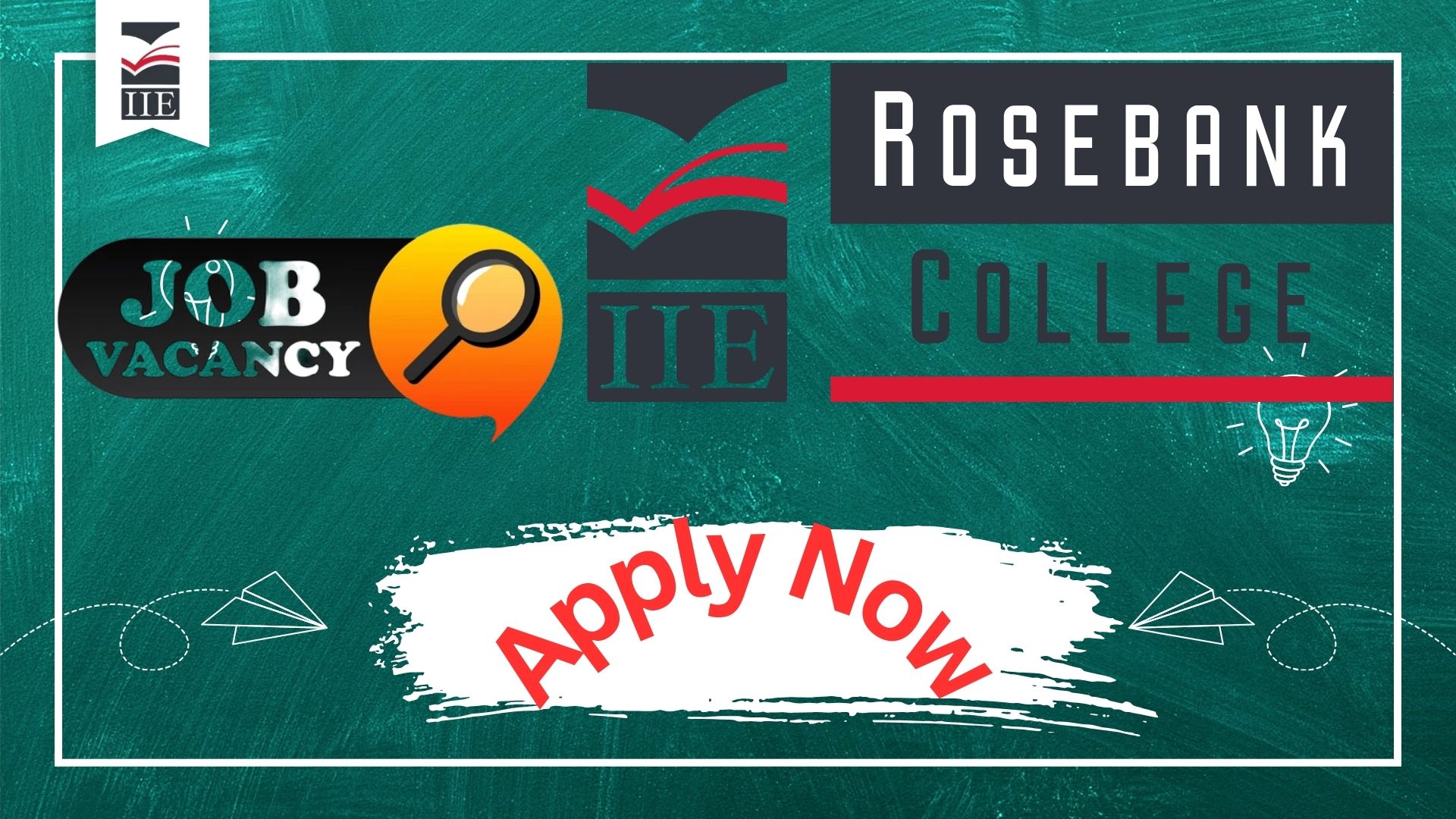 July {Posts X1} Rosebank College Vacancies 2024: Explore Education Department Job Opportunities at @www.rosebankcollege.co.za