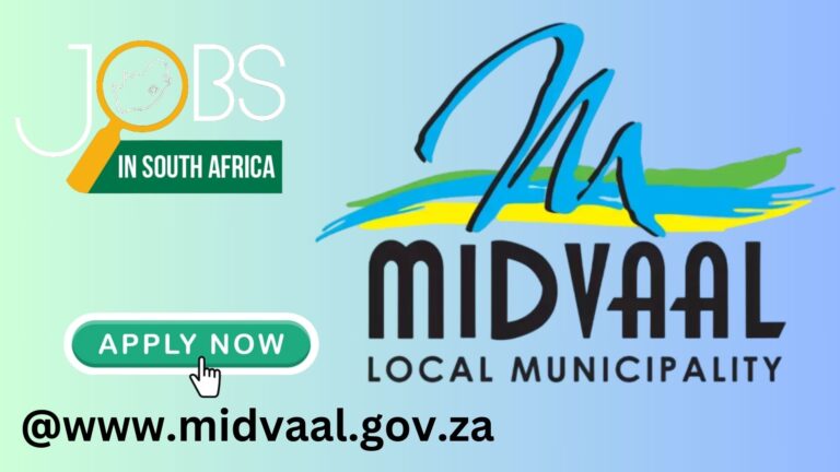 Careers [X4 Posts] Midvaal Municipality Vacancies 2024: Apply online for Municipality Job Opportunities at @www.midvaal.gov.za
