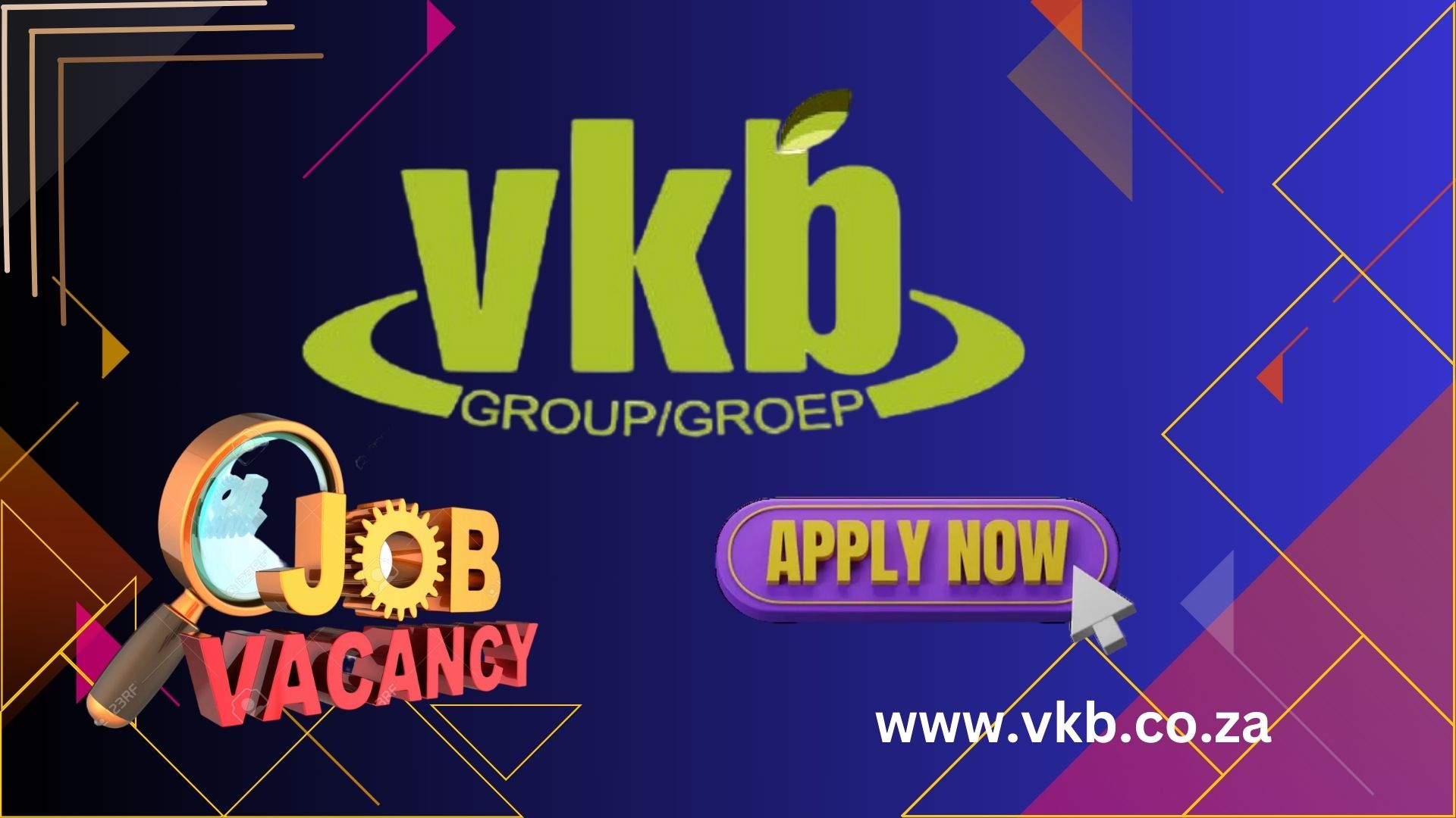 Job Careers X7 VKB Group Vacancies 2024: Apply Agriculture Department Job Opportunities at @www.vkb.co.za